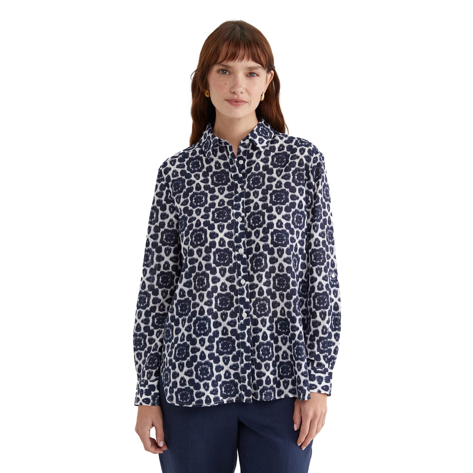 Sportscraft Perry Cotton Silk Shirt